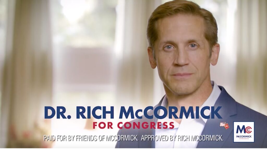 U.S. Rep. Candidate Dr. Rich McCormick (R-GA)